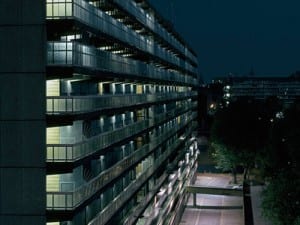 William Eckersley Elevated view of housing block, SE 1