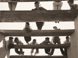 Lola Álvarez Bravo, Los gorrones, 1955.
