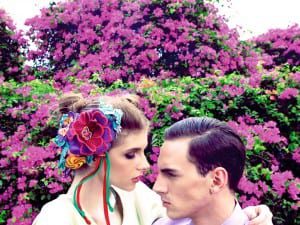 Sally Ann & Emily May Gunawan, Dreamlover, 2012. Courtesy of photographers Sally Ann & Emily May Gunawan. Styling: Arsy Medina. Hair and Make Up: Lizzie Parra. Models: Natalia Secemka & Jakub Eliáš. Styling Assistant: Rical Ardani Tedjoutomo.