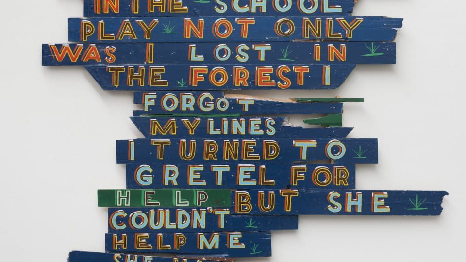 Bob and Roberta Smith: Art For All, Yorkshire Sculpture Park, West Bretton
