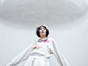 Photographer: Sally Ann & Emily May. Stylist: Kosei Matsuda. Styling Assistant: Taira Minami. Makeup: Yuka Hirata. Makeup Assistant: Azu. Hair Stylist: Miki Sayuda. Model: Saki @Image.