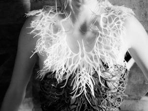 Julia Körner | Kelp Jacket. Photography: Ger Ger. Model: Mathilda Tolvanen @ Photogenics LA.
