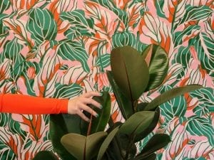 Tekla Evelina Severin, photography, set design and art direction in collaboration with the wallpaper designer, Iwa Herdensjö, for Photowall.